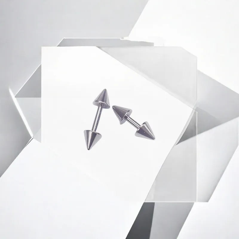 May10th S925 Silver Stud Earrings Unisex-3