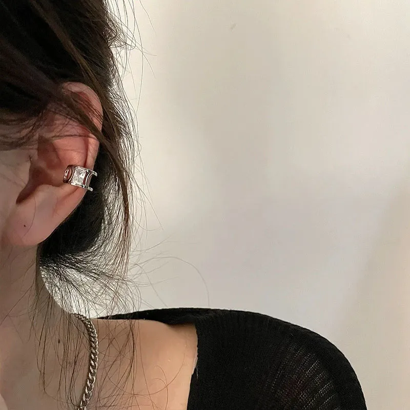 May10th Alloy Clip On Earrings Unisex-1