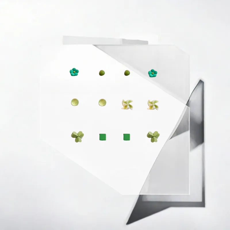 May10th Alloy Stud Earrings Women's-4