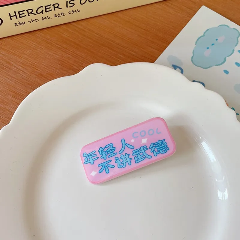 May10th Resin Hair Clips Women's-1