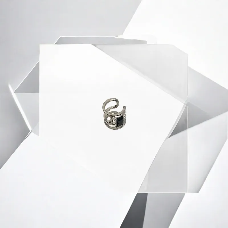 May10th Alloy Clip On Earrings Unisex-8