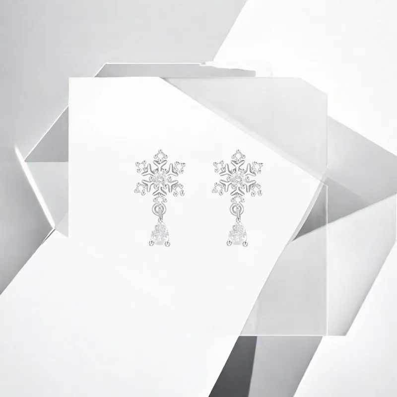 May10th S925 Silver Stud Stud Earrings Women's-3