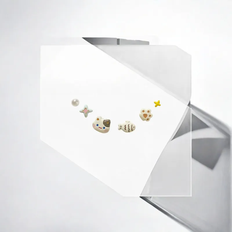 May10th S925 Sterling Silver Stud Stud Earrings Women's-2