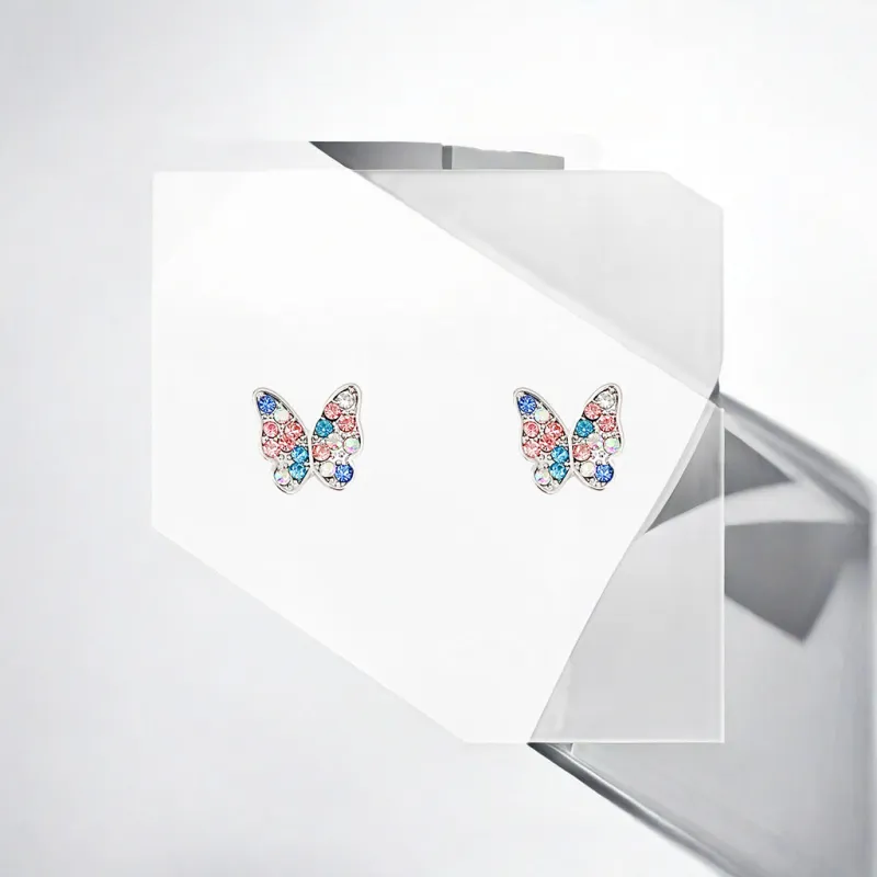 May10th S925 Silver Stud Stud Earrings Women's-2