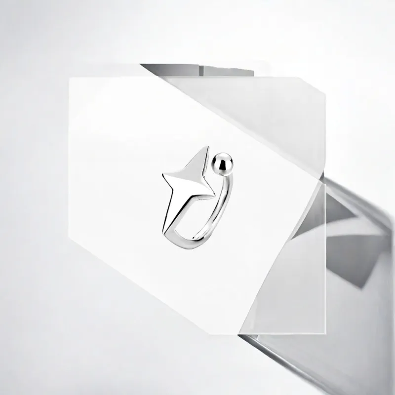 May10th Alloy Clip-On Earrings Men's-2