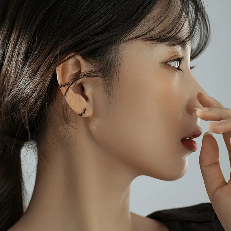 May10th Alloy Clip-On Earrings Unisex-6