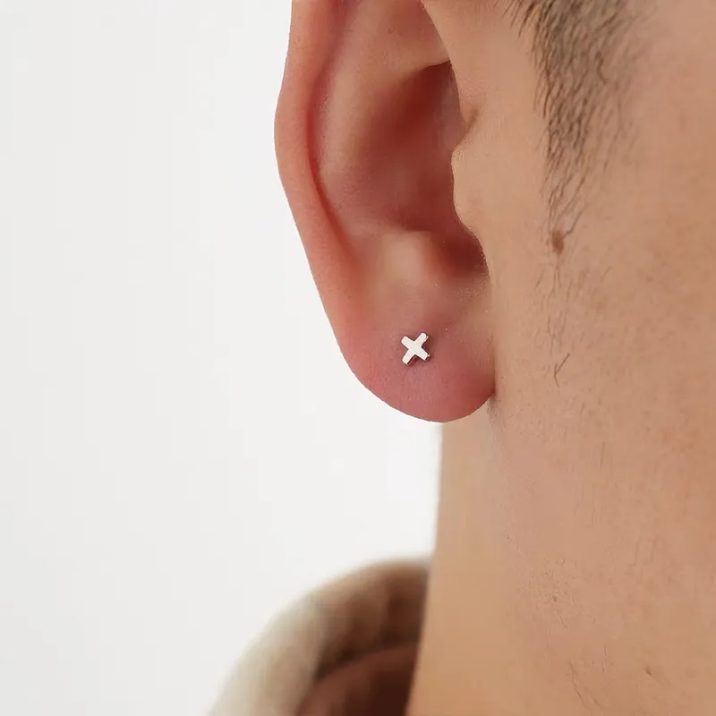 May10th S925 Silver Stud Earrings Women's-1