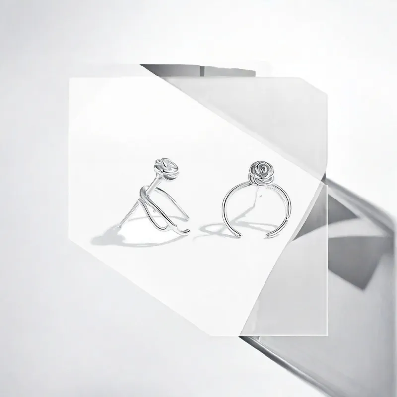 May10th Alloy Clip On Earrings Women's-2
