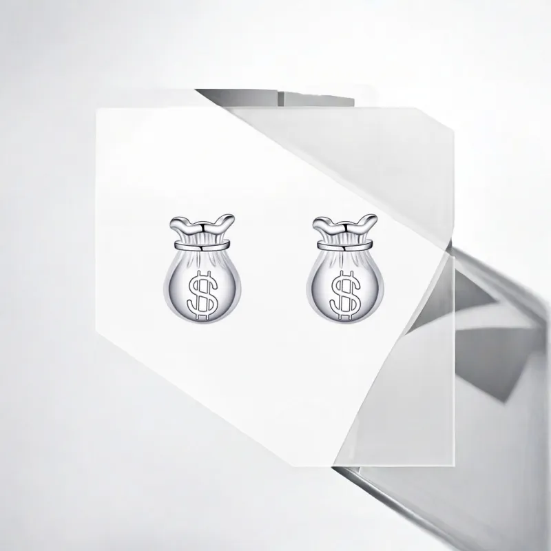 May10th S925 Silver Stud Earrings Women's-2