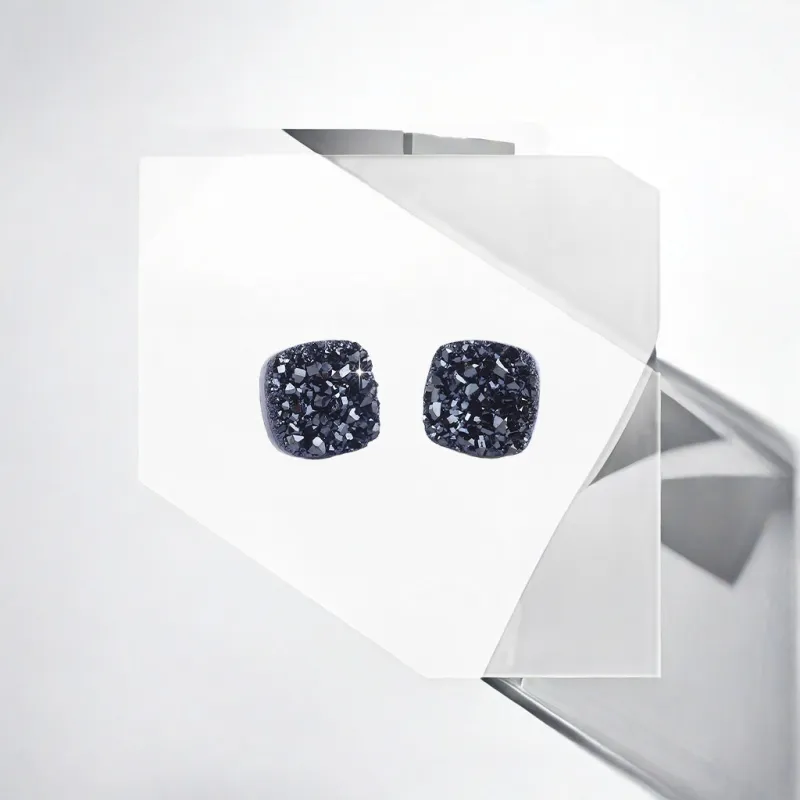 May10th Zircon Clip On Earrings Men's-6