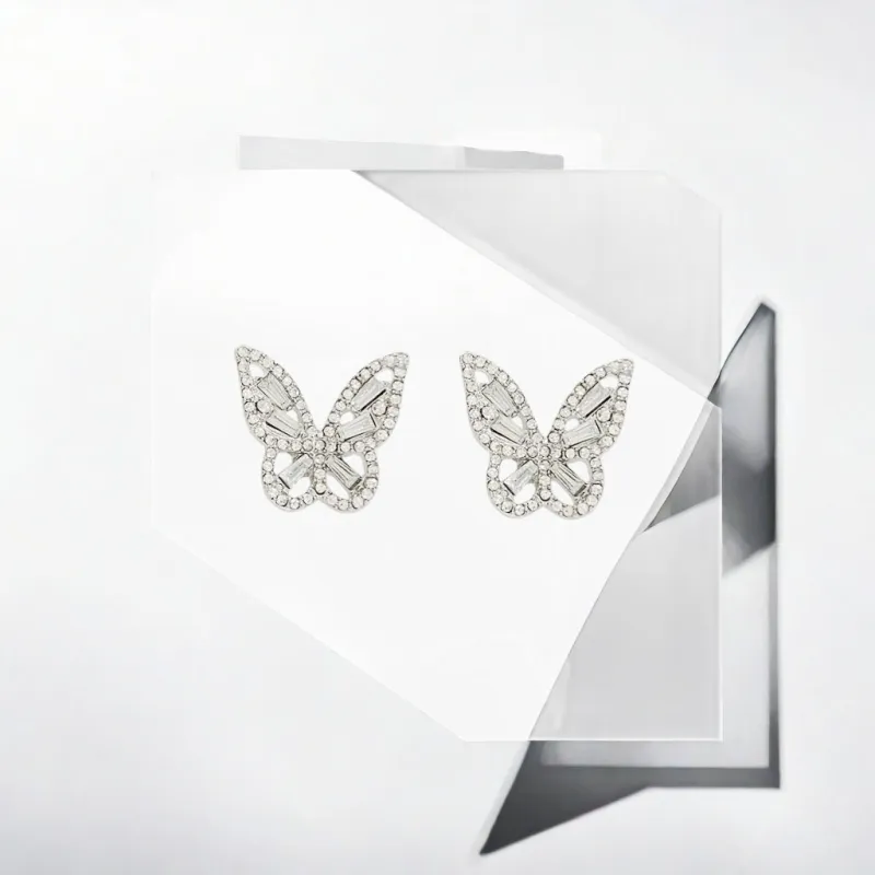 May10th S925 Silver Stud Earrings Women's-4