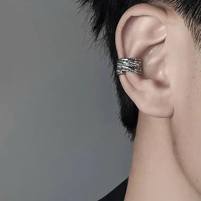 May10th Alloy Clip On Earrings Unisex-1