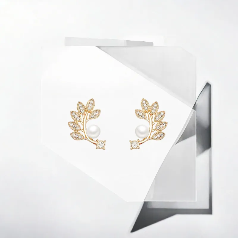 May10th S925 Silver Stud Stud Earrings Women's-3