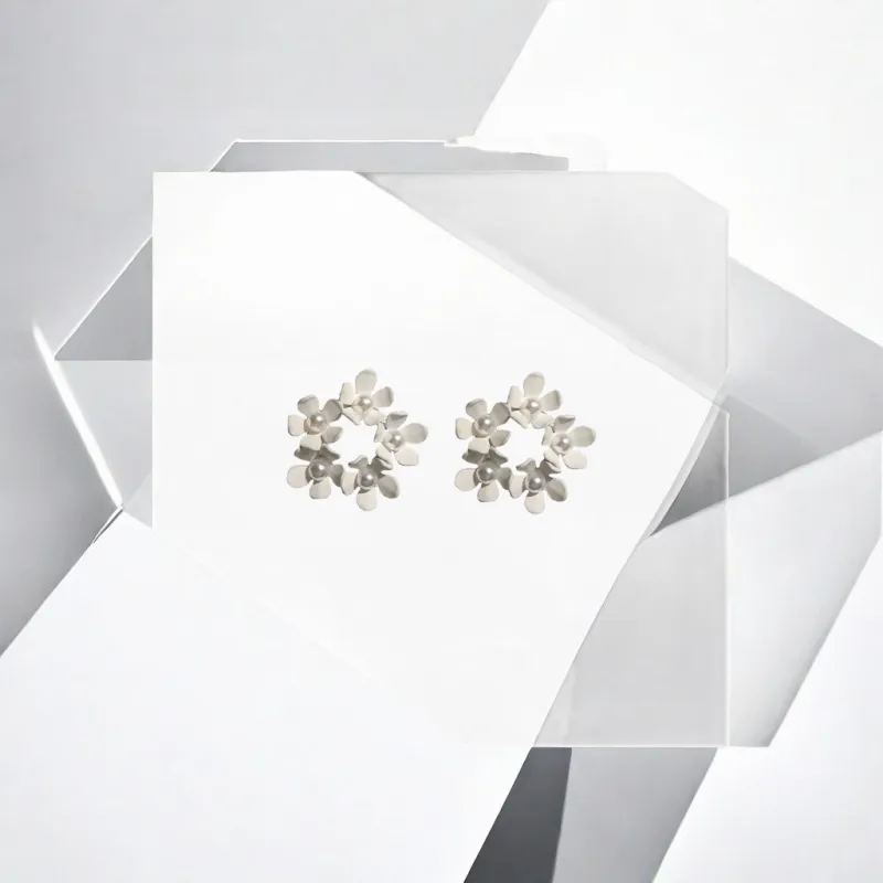 May10th Alloy Stud Earrings Women's-3