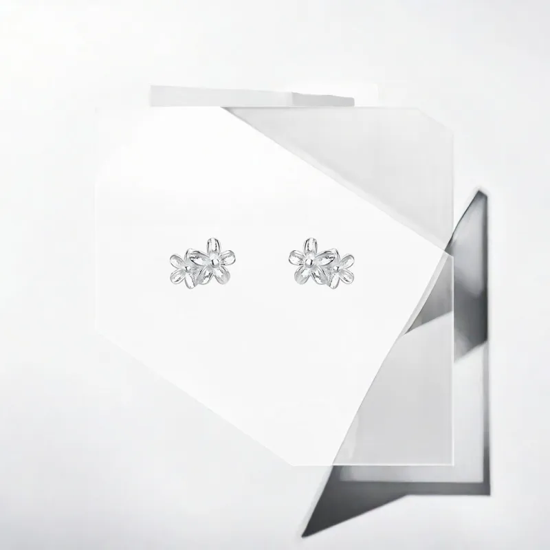 May10th S925 Silver Stud Stud Earrings Women's-4