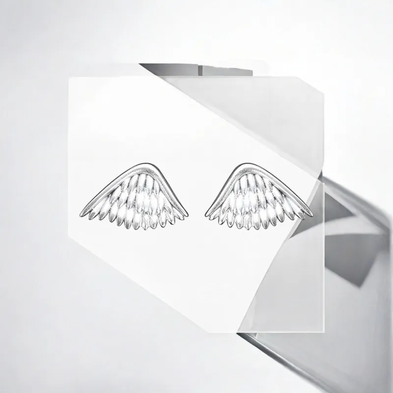 May10th S925 Silver Stud Stud Earrings Women's-8