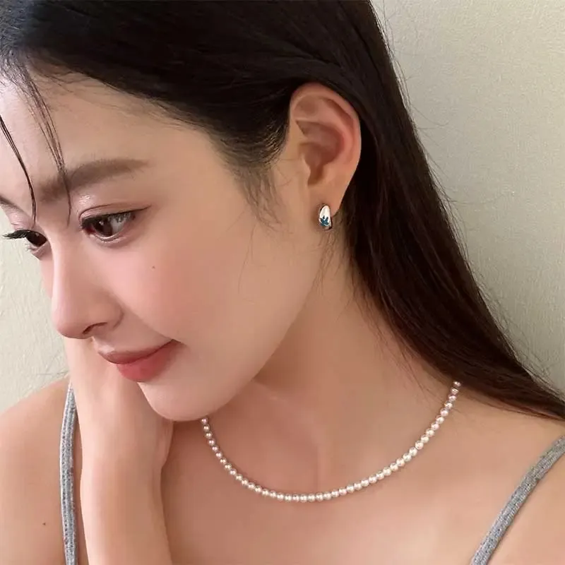 May10th S925 Silver Earrings Women's-1