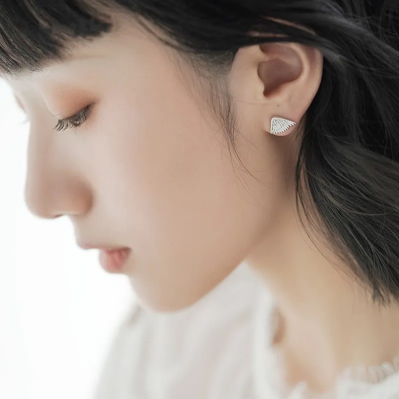 May10th S925 Silver Stud Stud Earrings Women's-7