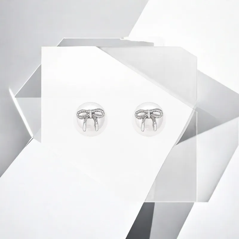 May10th S925 Silver Stud Earrings Women's-3