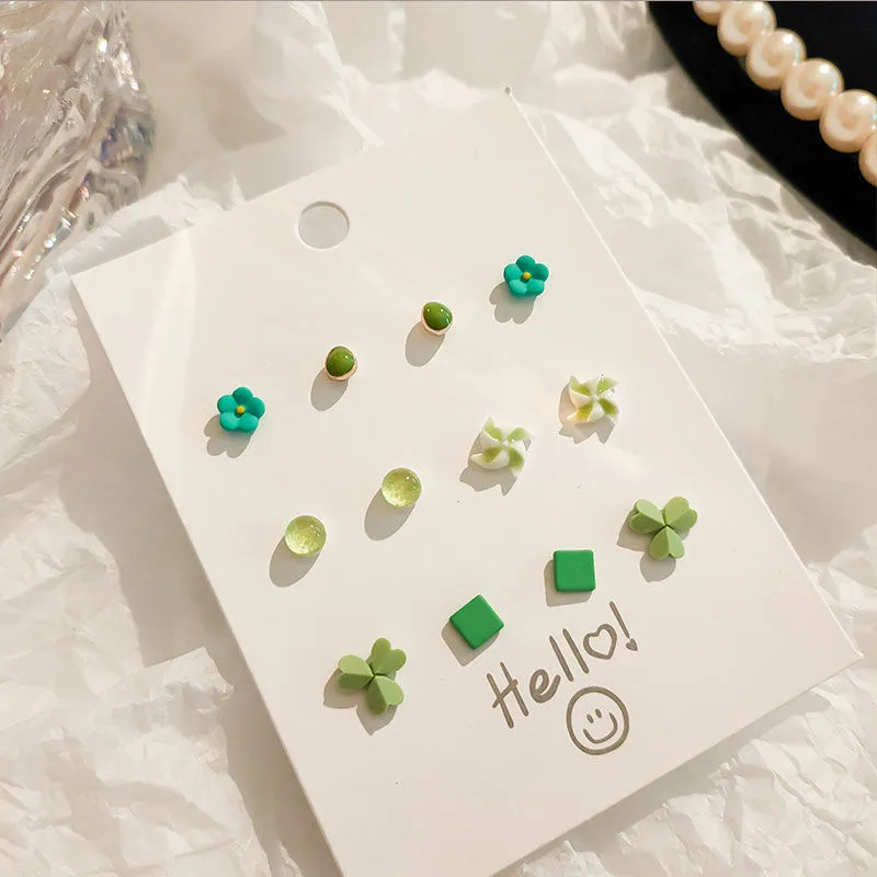 May10th Alloy Stud Earrings Women's-1