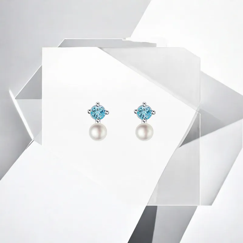 May10th Alloy Stud Earrings Women's-3