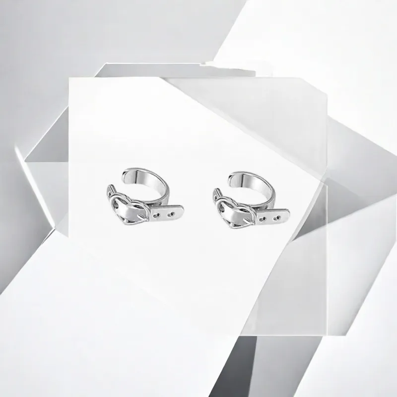 May10th Alloy Clip On Earrings Women's-3