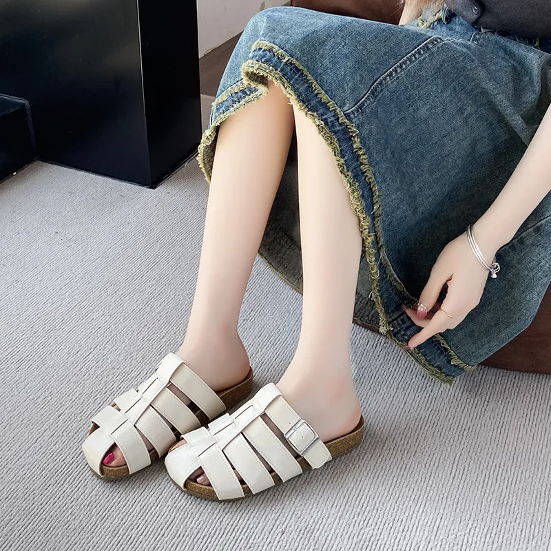 NANJIREN Antibacterial, Slip Resistant, Abrasion Resistant, Odor Resistant, Quiet Closed Toe Slippers Women's-12