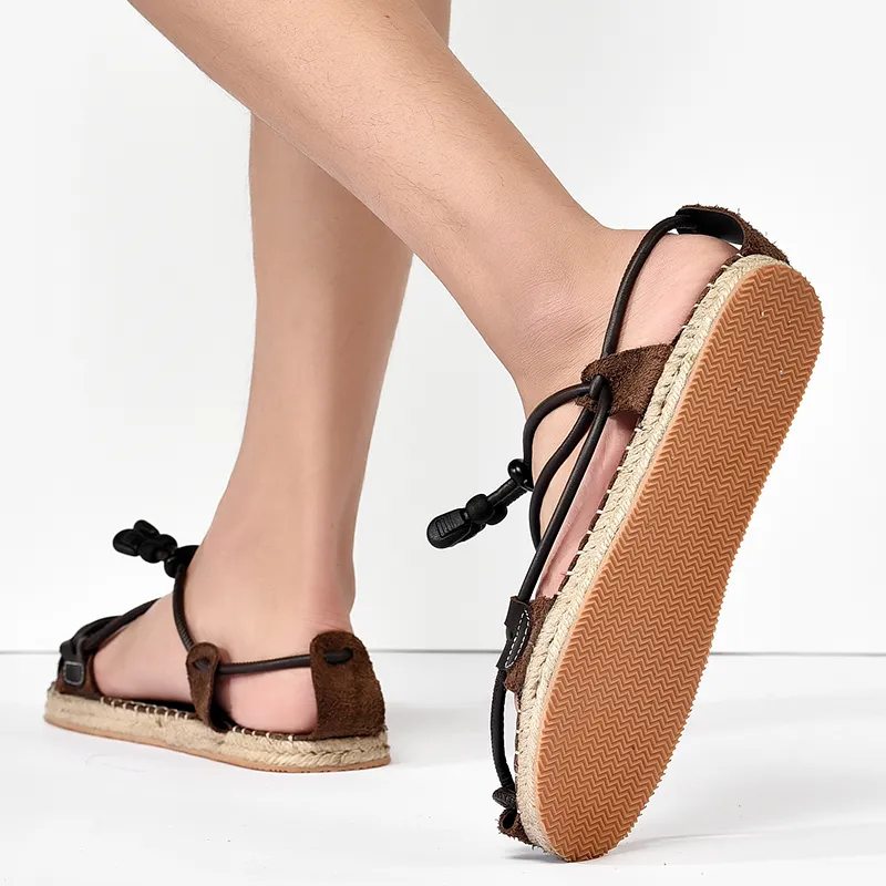 NANJIREN Roman Sandals Men-4