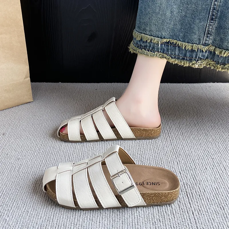 NANJIREN Antibacterial, Slip Resistant, Abrasion Resistant, Odor Resistant, Quiet Closed Toe Slippers Women's-14