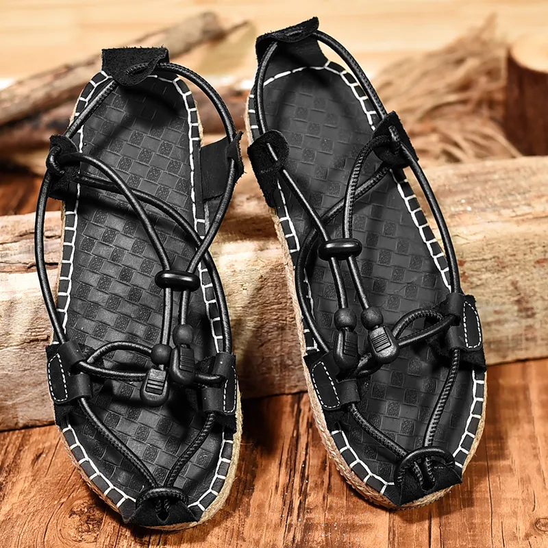 NANJIREN Roman Sandals Men-7