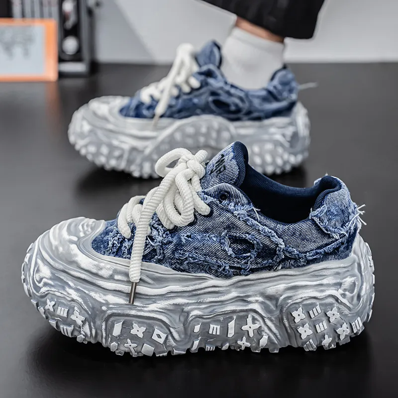 NANJIREN Low Top Chunky Sneakers Men's-1