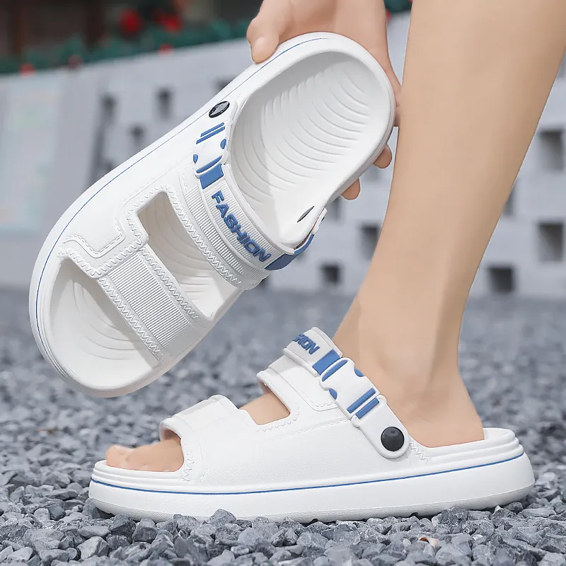 NANJIREN Beach Sandals Men Black/-7