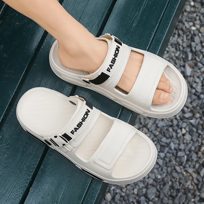 NANJIREN Beach Sandals Men Orange/Gray/Beige-16