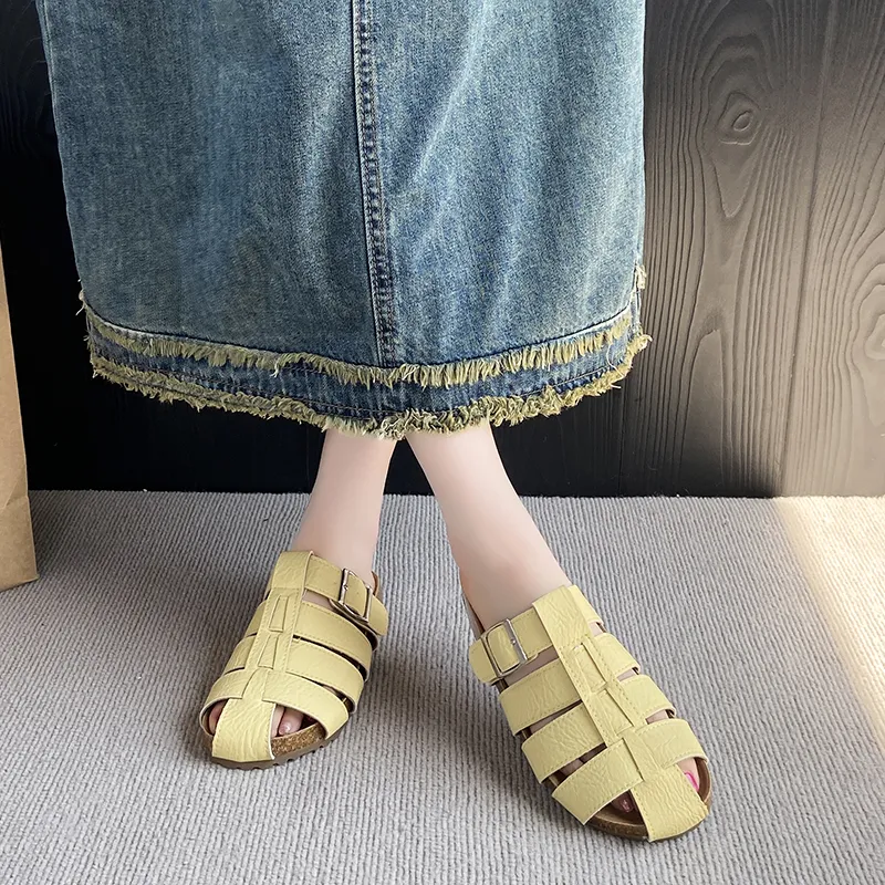 NANJIREN Antibacterial, Slip Resistant, Abrasion Resistant, Odor Resistant, Quiet Closed Toe Slippers Women's-3