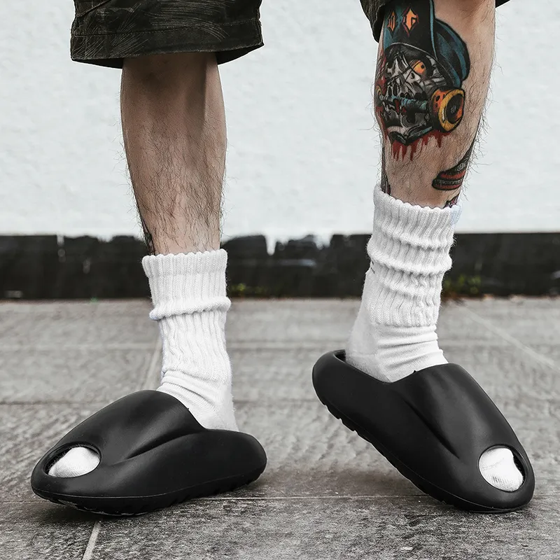 NANJIREN Quiet Odor Resistant Slide Slippers Unisex-2