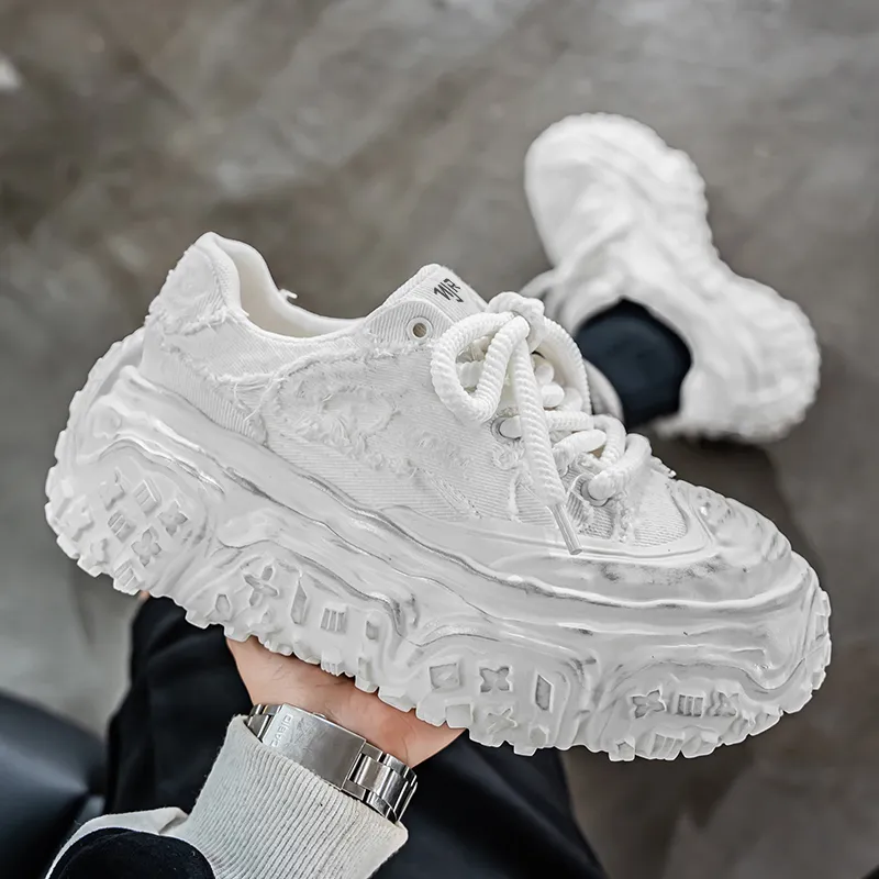 NANJIREN Low Top Chunky Sneakers Men's-15