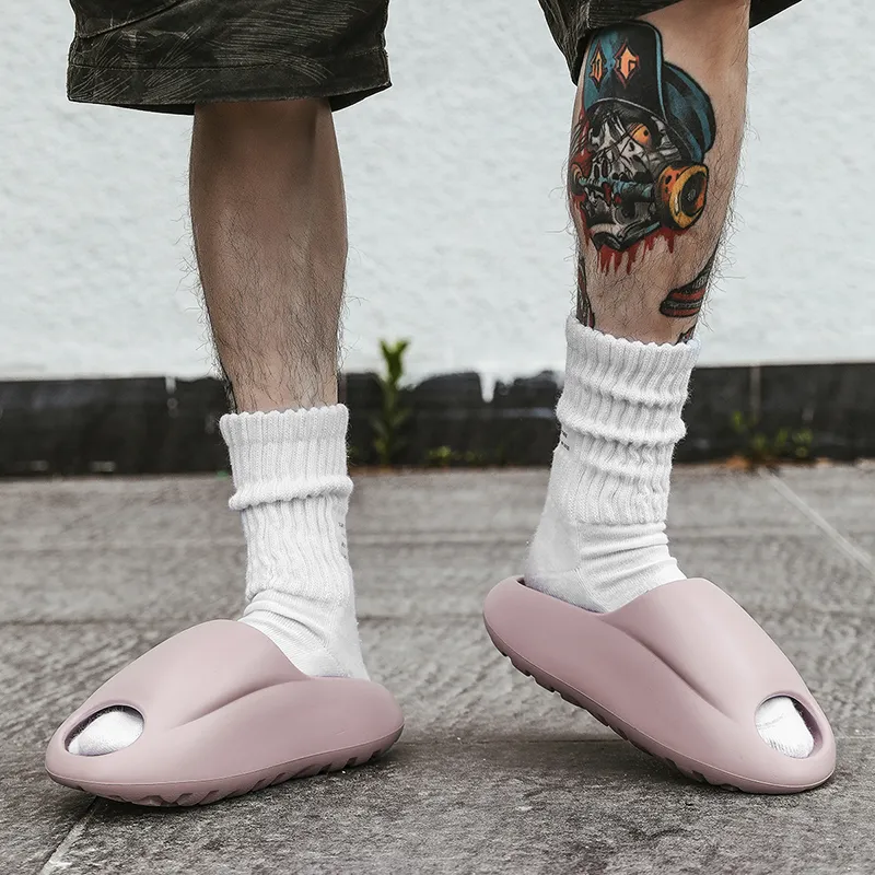 NANJIREN Quiet Odor Resistant Slide Slippers Unisex-11