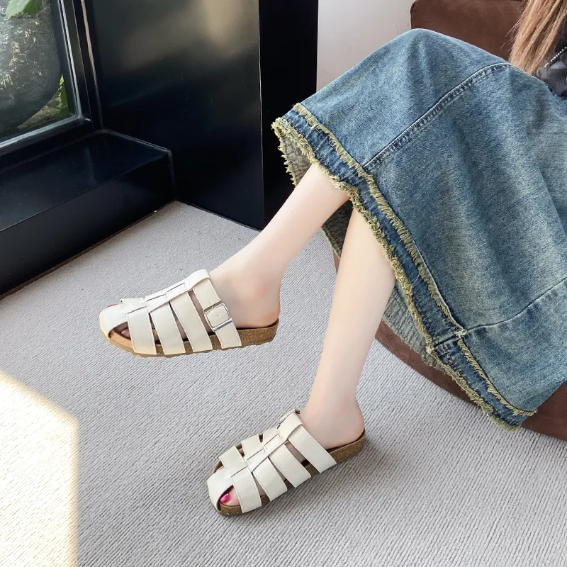 NANJIREN Antibacterial, Slip Resistant, Abrasion Resistant, Odor Resistant, Quiet Closed Toe Slippers Women's-11