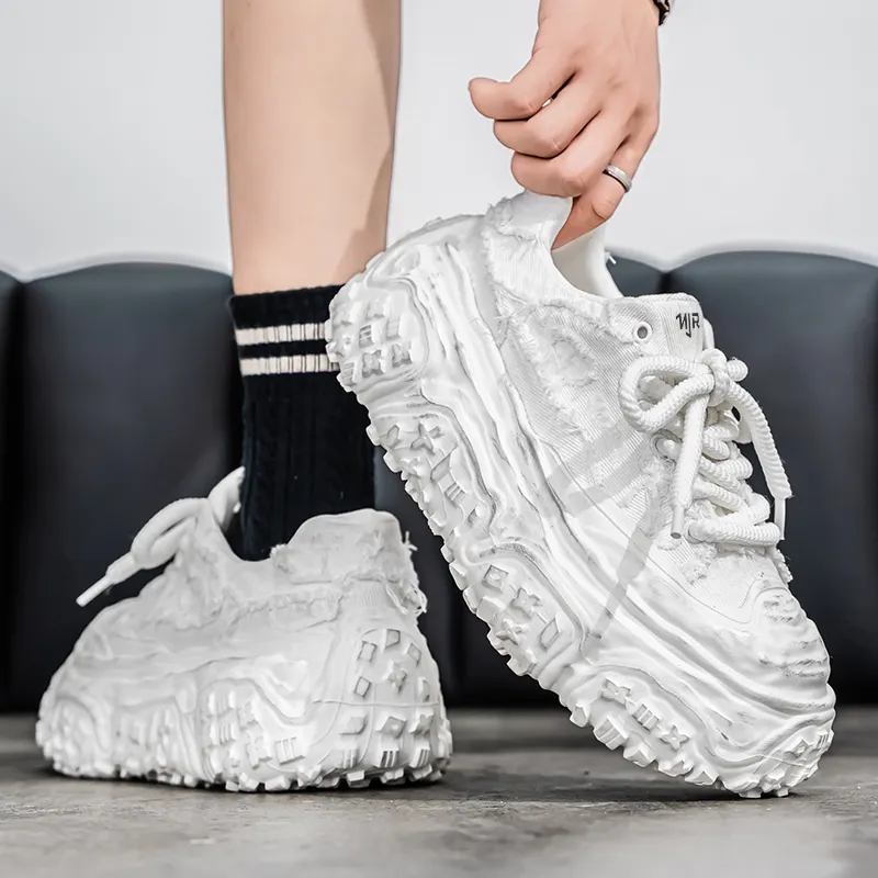 NANJIREN Low Top Chunky Sneakers Men's-14