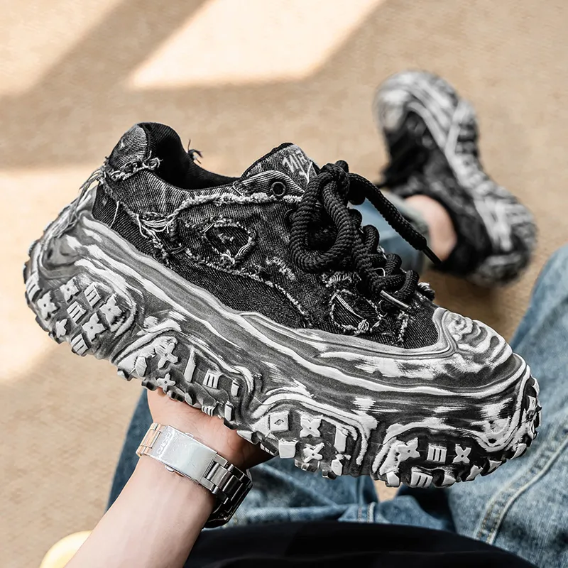 NANJIREN Low Top Chunky Sneakers Men's-9