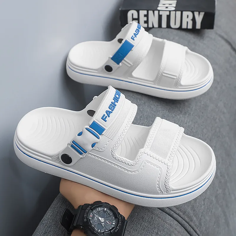 NANJIREN Beach Sandals Men Black/-6