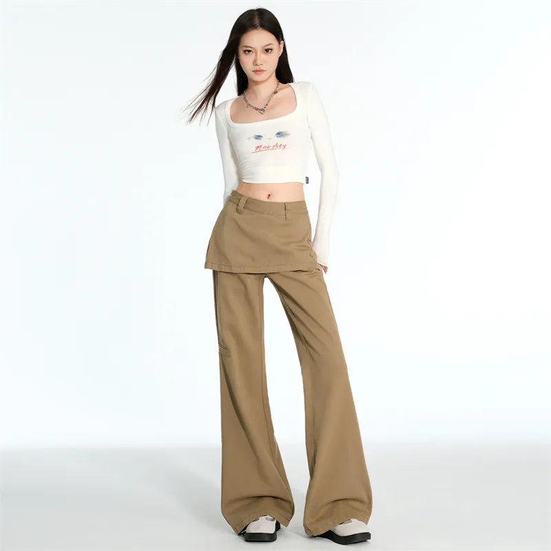 KUNZHUDAXIANG Casual Pants Women's-9
