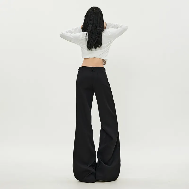 FHMY Casual Pants Women's Black-2