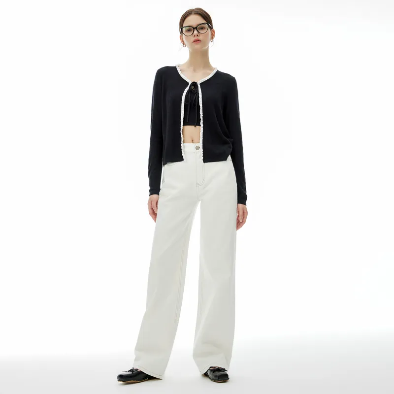 FHMY Jeans Women's White-2
