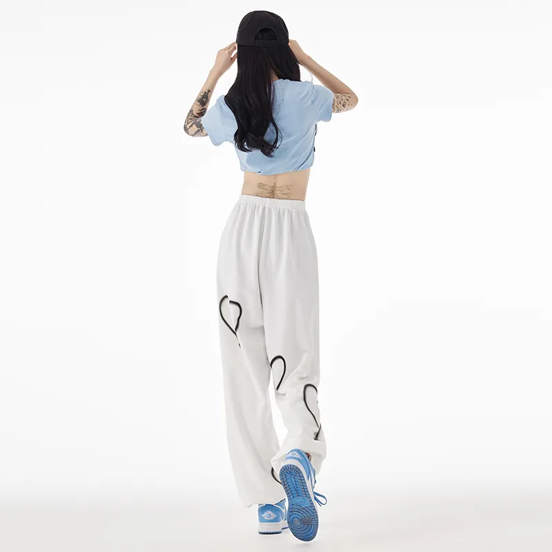 FHMY Casual Pants Women's White-2