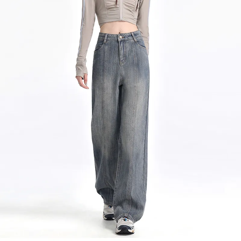 FHMY Jeans Women's Vintage Blue-2