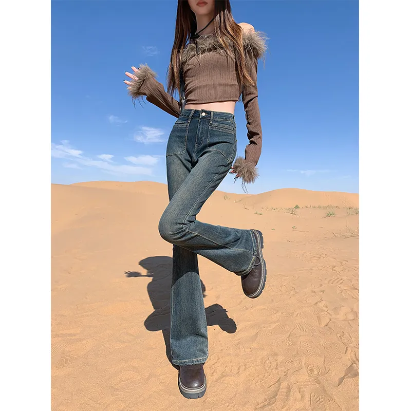 FHMY Jeans Women's Concrete Gray-2