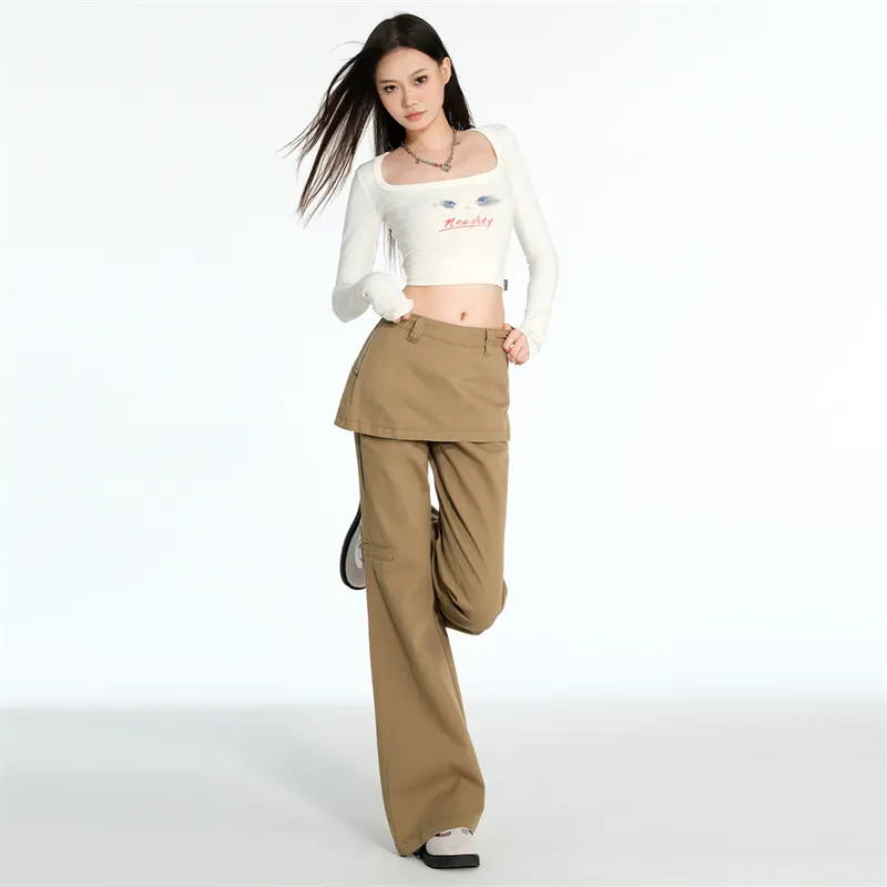KUNZHUDAXIANG Casual Pants Women's-7