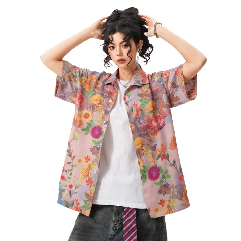 MAURRGOOU Shirt Unisex Multicolor-2
