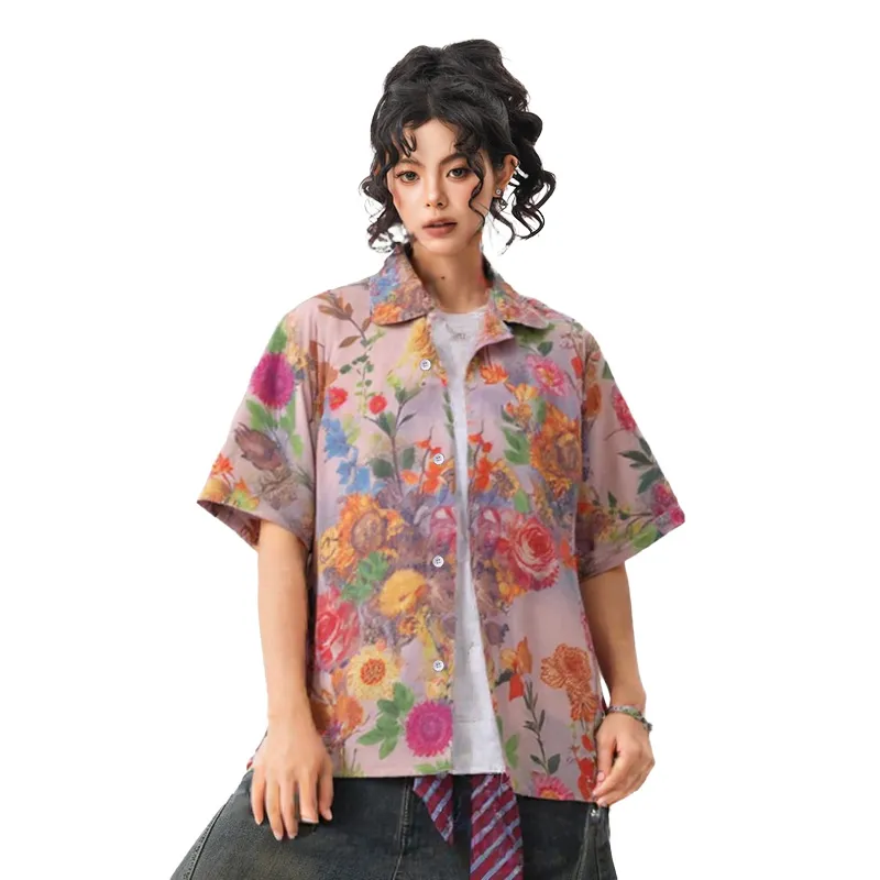 MAURRGOOU Shirt Unisex Multicolor-3